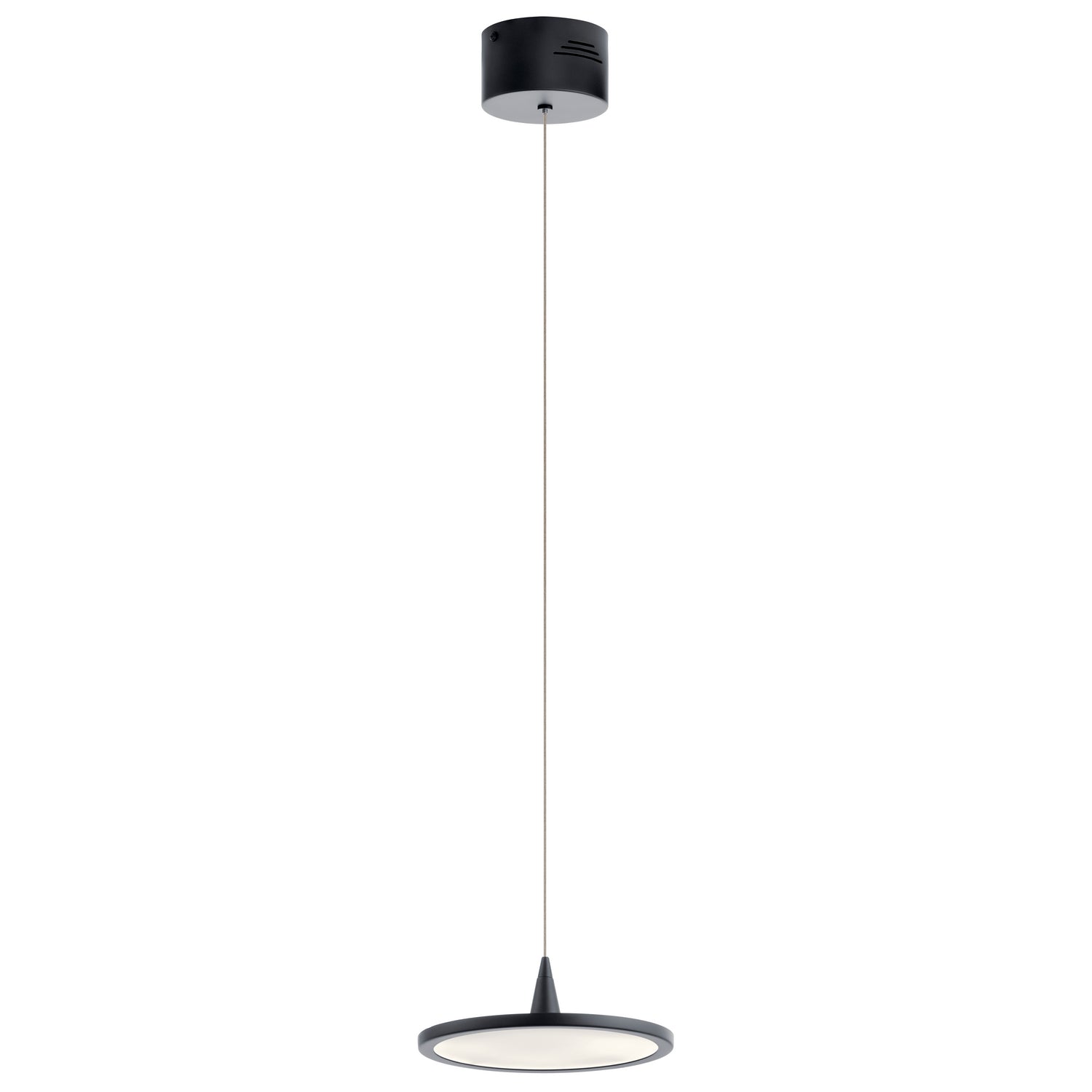 KICHLER 83962MBK Jeno Led 3000K 9" Pendant Matte Black
