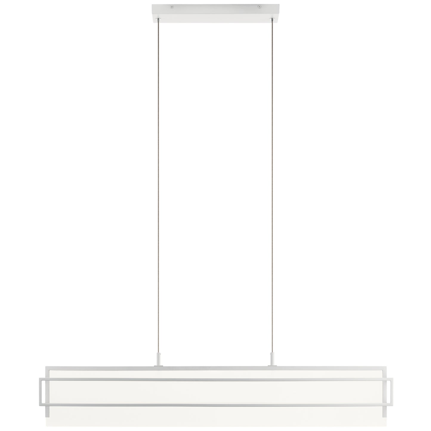 KICHLER 84051WH Vega Led Linear Chandelier White