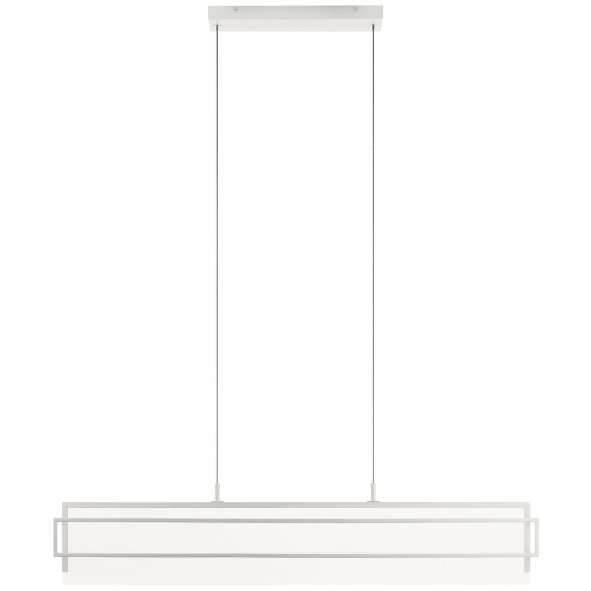 KICHLER 84051WH Vega Led Linear Chandelier White