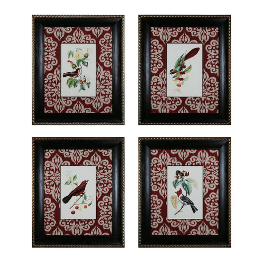 ELK STUDIO 10058-S4 Cuvier Exotic Birds (4-piece Set)