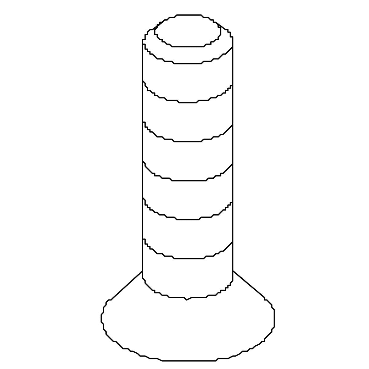 KOHLER Screw, #6-32 X .563, K-1006136