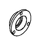 KOHLER Flange, Compression, K-1006375