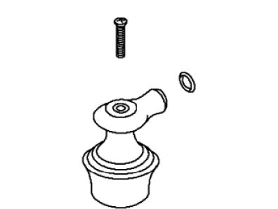 KOHLER Lever Hdl/Less Insert Service Kit,Small - Polished Chrome, K-1007376-CP