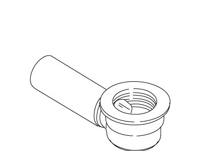 KOHLER K-1007561 Elbow & Tube Sa, Drain, 1.5"