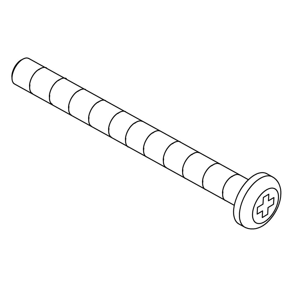 KOHLER Screw, 8-32 X-1.75, K-1007936