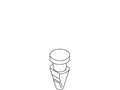 KOHLER K-1008046-CP Pin, Bracket Retaining