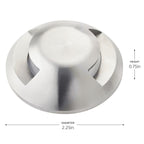 KICHLER 16144SS Mini All-Purpose Two Way Top Accessory Stainless Steel