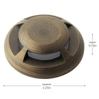 KICHLER 16145CBR Mini All-Purpose Four Way Top Accessory Centennial Brass