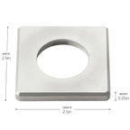 KICHLER 16147SS Mini All-Purpose Square Accessory Stainless Steel