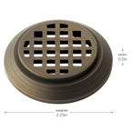 KICHLER 16149CBR Mini All-Purpose Honeycomb Louver Centennial Brass
