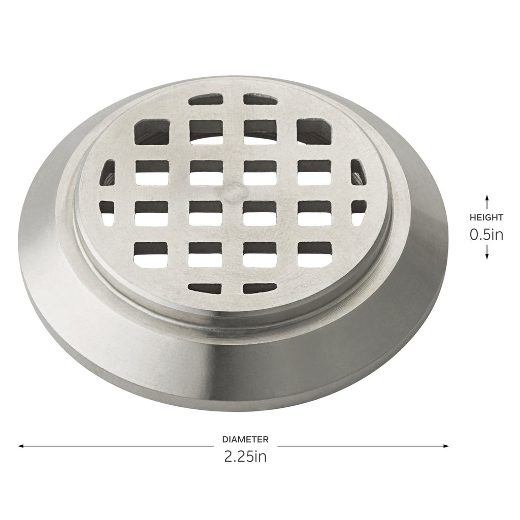 KICHLER 16149SS Mini All-Purpose Honeycomb Louver Stainless Steel
