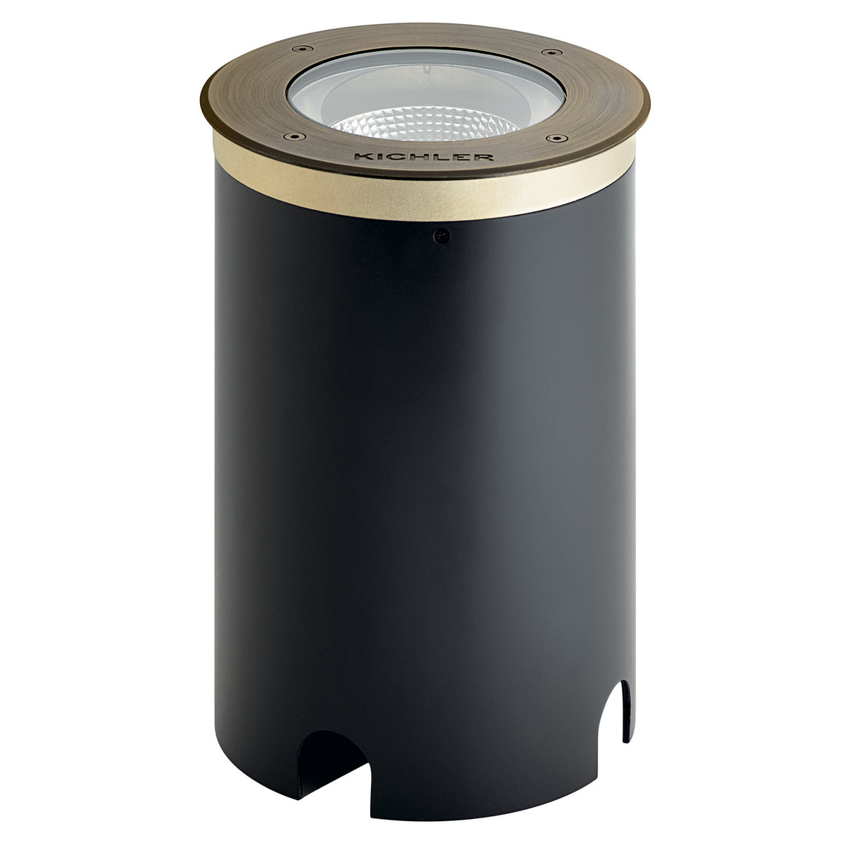 KICHLER 16230CBR30 C-Series 20W 45 Degree 3000K In-Ground Centennial Brass