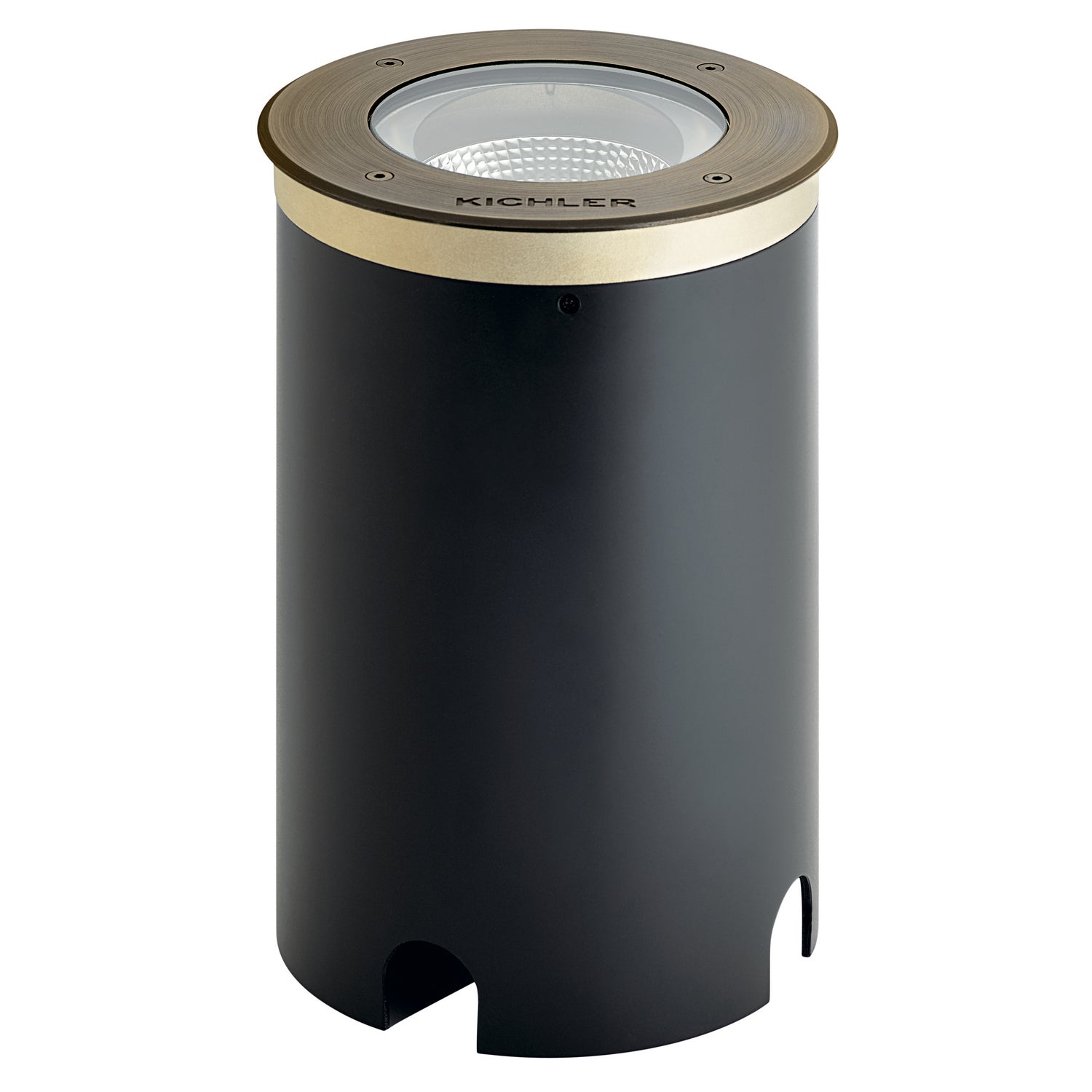 KICHLER 16258CBR30 C-Series 20W 60 Degree 3000K In-Ground Centennial Brass
