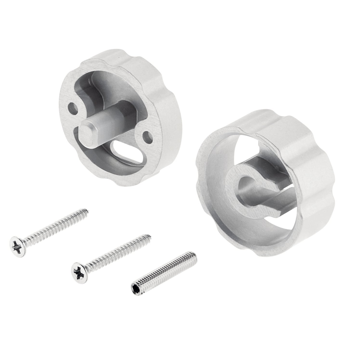 KICHLER 1Tea1Rdsfbaesil Ils Te Series Beam End Cap Pair Silver