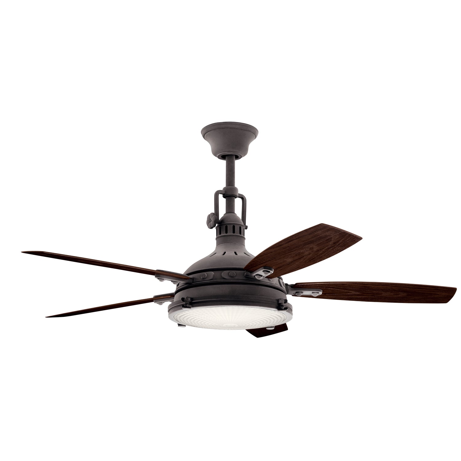 KICHLER 310018Wzc Hatteras Bay 52"Ceiling Fan Weathered Zinc