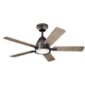 KICHLER 330090AVI Arvada Led 3000K 44" Fan Anvil Iron