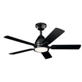 KICHLER 330090SBK Arvada Led 3000K 44" Fan Satin Black