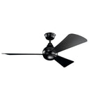 KICHLER 330152SBK Sola Led 3000K 54" Fan Satin Black