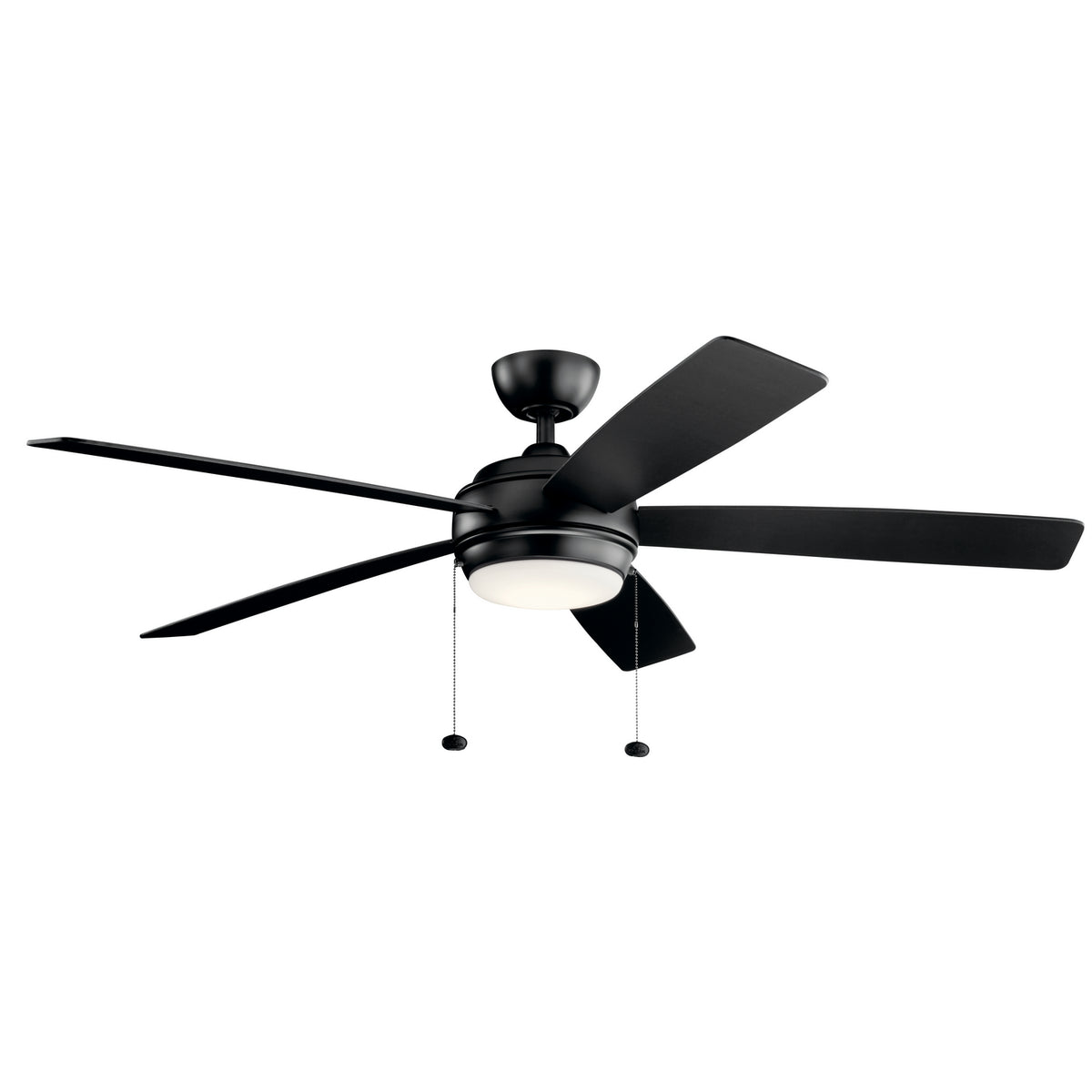 KICHLER 330180SBK Starkk Led 3000K 60" Fan Satin Black