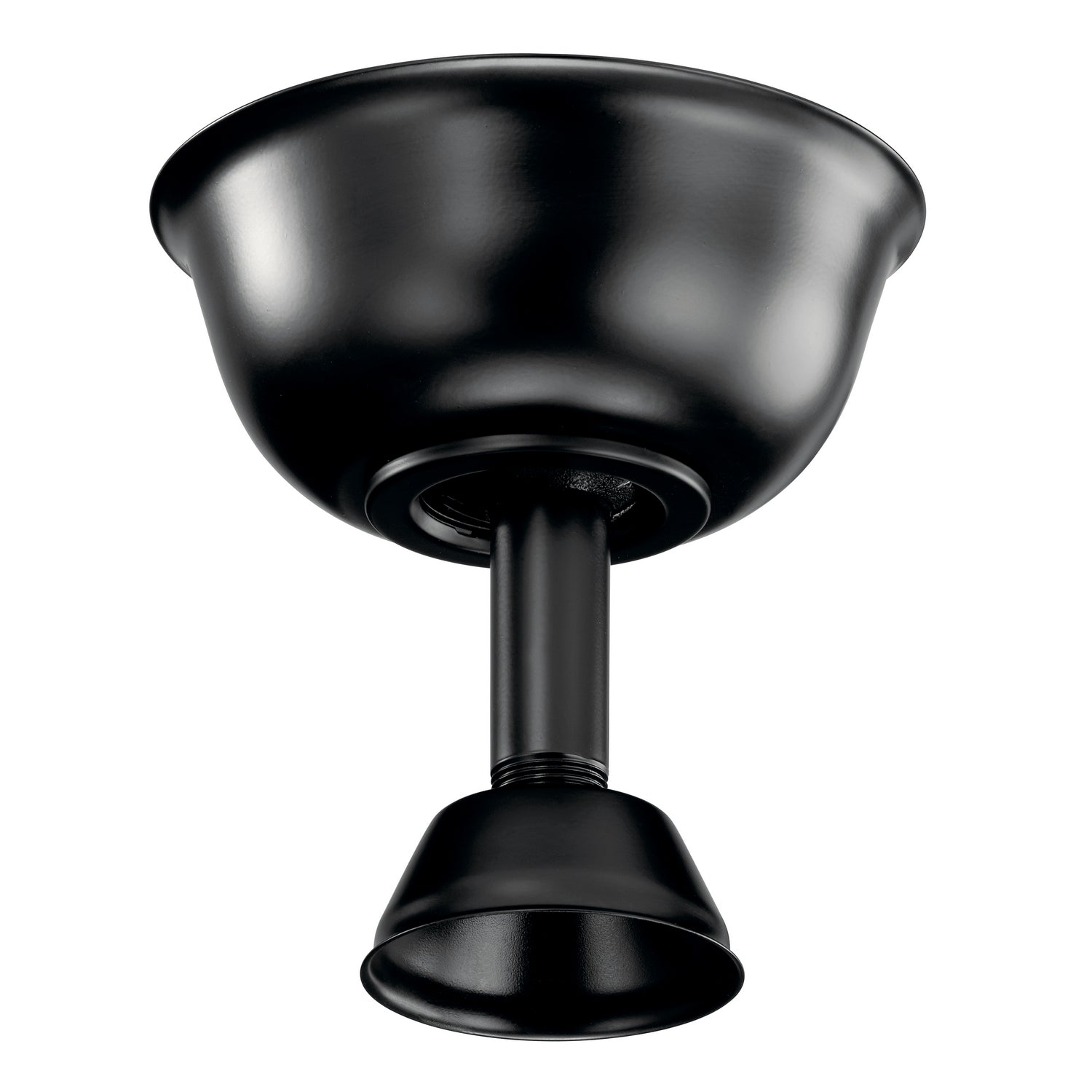 KICHLER 337033SBK Sola Downrod Hanger System Satin Black
