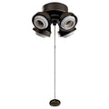 KICHLER 350210OZ 4 Light LED Turtle Fitter Olde Bronze