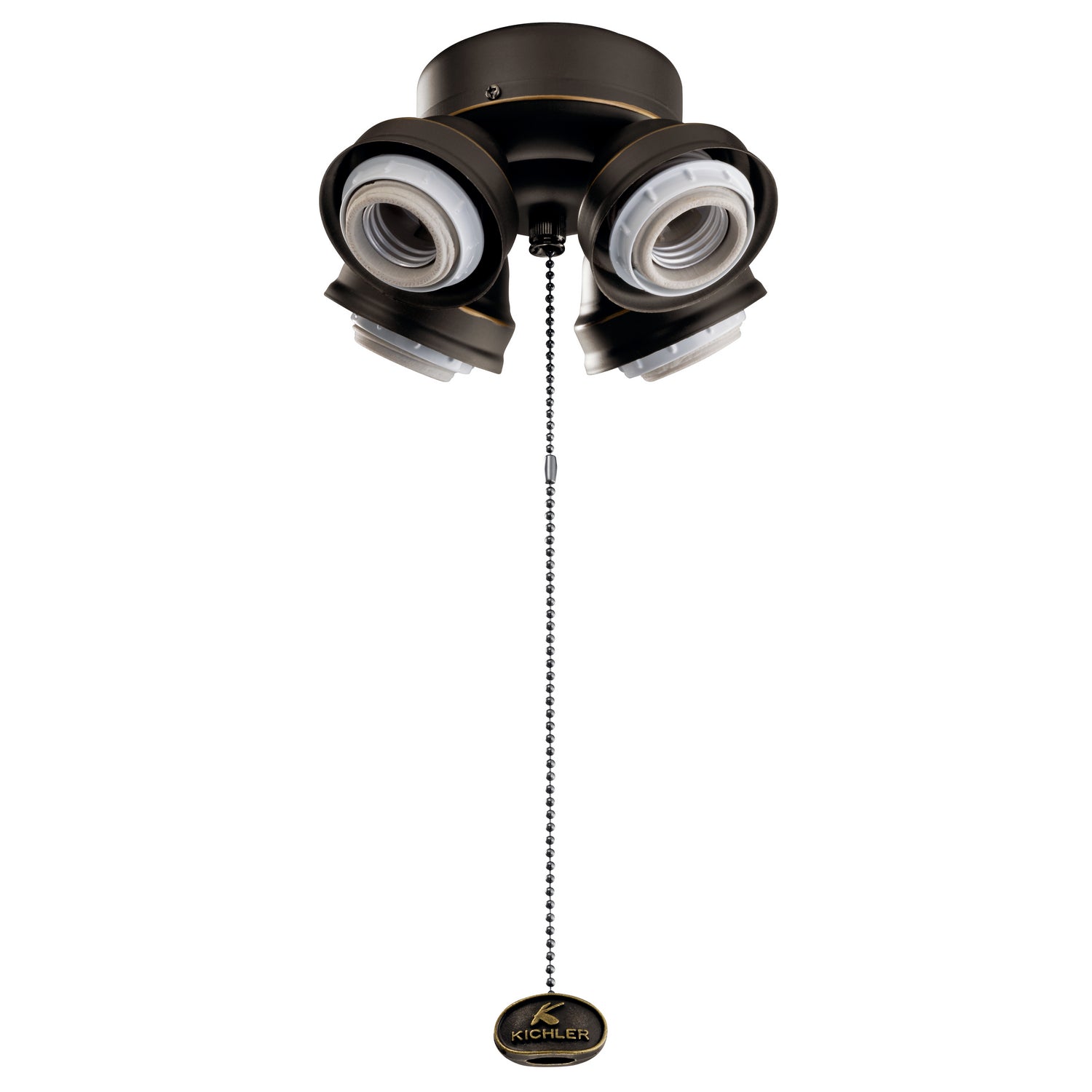 KICHLER 350210OZ 4 Light LED Turtle Fitter Olde Bronze