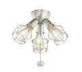 KICHLER 380041NI LED Industrial 3 Light Fixture Brushed Nickel