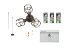 KICHLER 380041TZ LED Industrial 3 Light Fixture Tannery Bronze