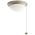 KICHLER 380912ANS LED Wet Light Kit Antique Satin Silver