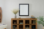 KICHLER 41011BK Classic Rectangular Mirror Black