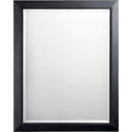 KICHLER 41011BK Classic Rectangular Mirror Black