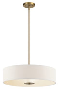 KICHLER 42121CLZ 20" 3 Light Convertible Pendant Classic Bronze