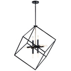 KICHLER 42526BK Cartone 8 Light Pendant Black