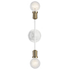 KICHLER 43195WH Armstrong Wall Sconce White