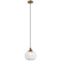 KICHLER 43852NBR Avery 9.75" 1 Light Mini Pendant Natural Brass