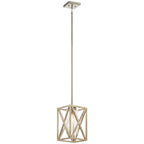 KICHLER 44083DAW Moorgate 1 Light Mini Pendant Distressed Antique White