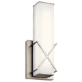 KICHLER 45656NILED Trinsic Led Wall Sconce Nickel
