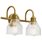 KICHLER 45972NBR Avery 2 Light Vanity Light Natural Brass
