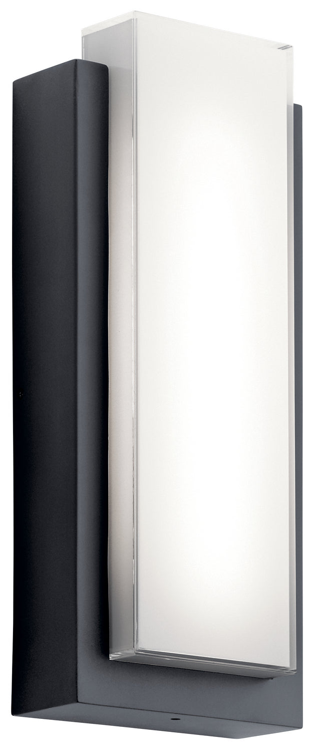 KICHLER 49557BKLED Dahlia 19" Led Wall Light Architectural Black