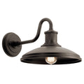 KICHLER 49980OZ Allenbury 12" 1 Light Wall Light Olde Bronze