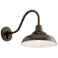 KICHLER 49990OZ Pier 12" 1 Light Wall Light Olde Bronze