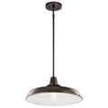 KICHLER 49993OZ Pier 1 Light 16" Convertible Pendant Olde Bronze