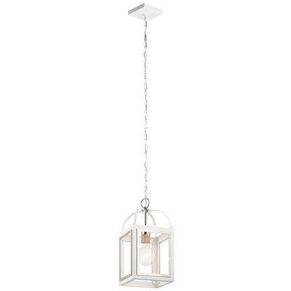 KICHLER 52030WH Vath One Light Pendant White