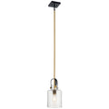 KICHLER 52035NBR Kitner 7" 1 Light Pendant Natural Brass