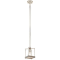 KICHLER 52093DAG Tanis One Light Pendant Distressed Antique Gray