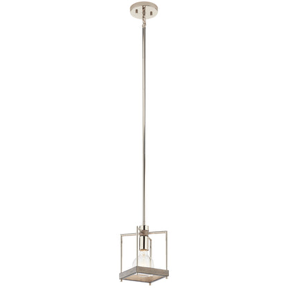 KICHLER 52093DAG Tanis One Light Pendant Distressed Antique Gray