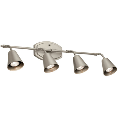 KICHLER 52129SN Sylvia Four Light Rail Light Satin Nickel