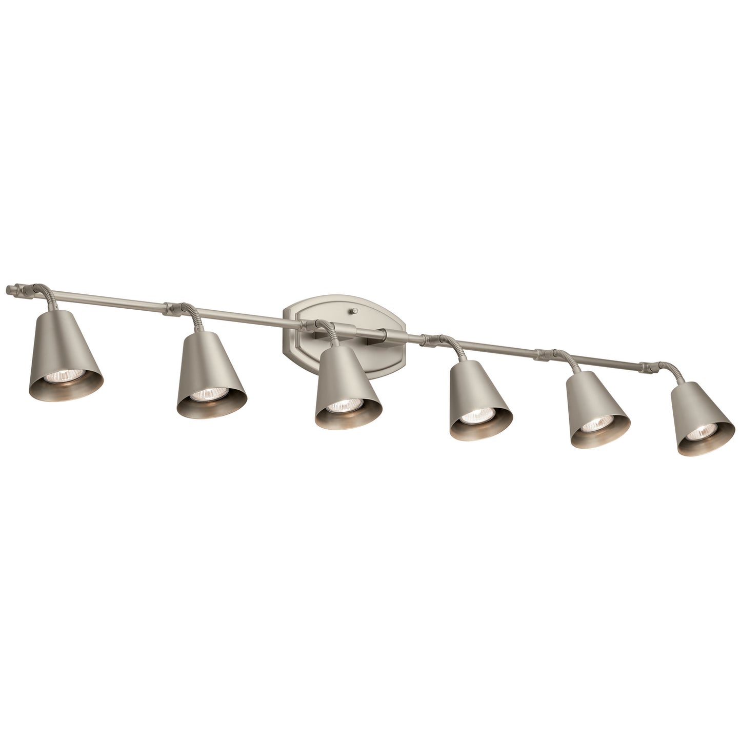 KICHLER 52130SN Sylvia Six Light Rail Light Satin Nickel