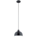 KICHLER 52152BK Zailey 9" 1 Light Pendant In Black