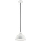 KICHLER 52152WH Zailey 9" 1 Light Pendant In White